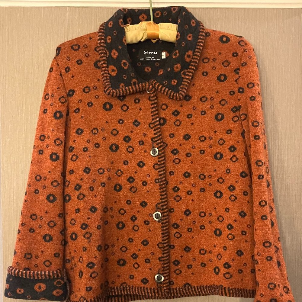 Designer Knit Jacket from Simu of Sweden